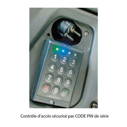 PS16NDA Electric stand-up rider stacker 1600 kg - AMARITE