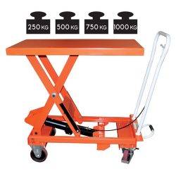 BS Premium manual lift table 150 to 1000 kg - AMARITE