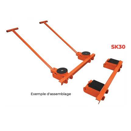 Kit di pattini di carico SK da 20 a 60 tonnellate - AMARITE