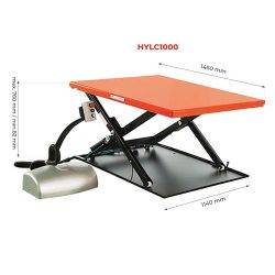 HYLC1000 Low-profile budget electric lift table 1000 kg - AMARITE