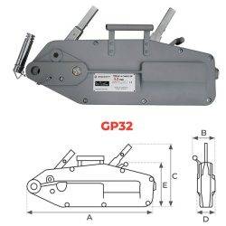 GP Endless wire rope winch 800 to 3200 kg - AMARITE