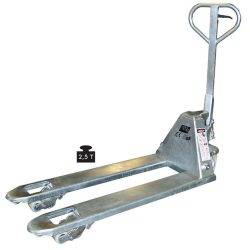 GALVAC25 Galvanized premium manual pallet truck 2500 kg - AMARITE