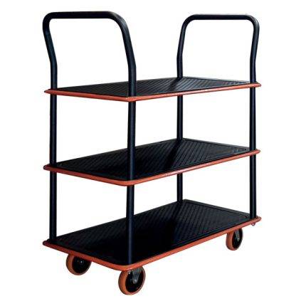 SED Standard shelf trolley 120 kg 2 or 3 shelves - AMARITE
