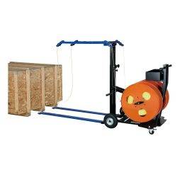 CD200 Mobile pallet strapping machine for PP and PET strap - AMARITE