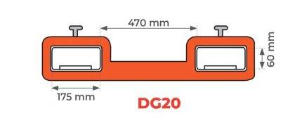 DG20 Drum grabs 440 kg - AMARITE
