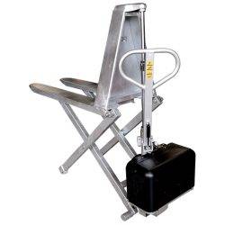 HG540E Galvanized electric scissor lift pallet truck 1000 kg - AMARITE