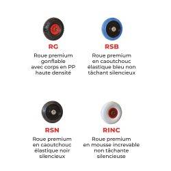 SAC120 Single cylinder hand truck with retractable stand 120 kg - AMARITE