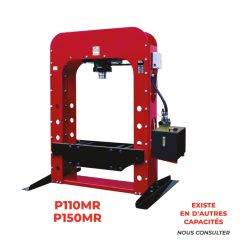 P MR Motorized hydraulic workshop press 50 to 150 tons - AMARITE
