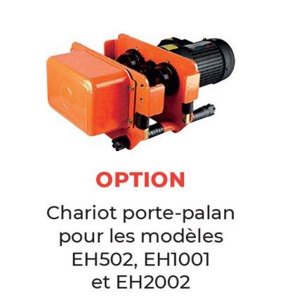 EH 380 volts Electric chain hoist 250 to 2000 kg - AMARITE