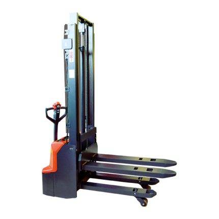 PSE12N LI EDGE Electrical lithium stacker with initial lift and 1200 kg load capacity - AMARITE