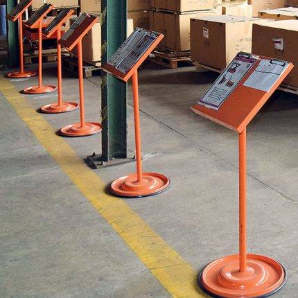 PUPITRE Floor stand A4 and A3 documents holder - AMARITE