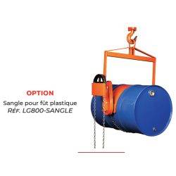 LG800 Drum lifter/dispenser with chain 360 kg - AMARITE