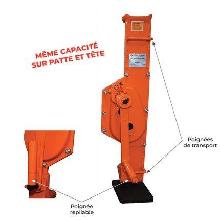 HVS Mechanical jack 1500 to 10000 kg - AMARITE