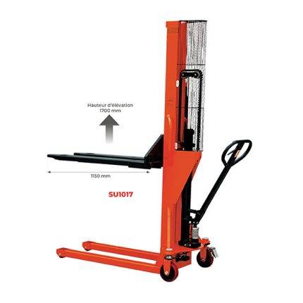 SU1017 Single mast manual stacker 1000 kg - AMARITE