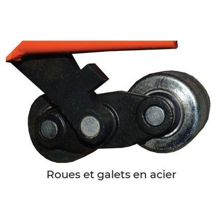 HP50S Heavy-duty manual pallet truck 5000 kg - AMARITE