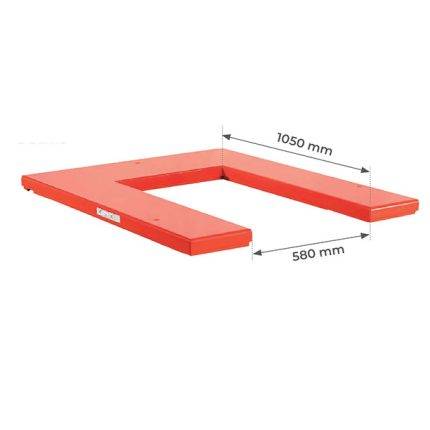 HULC1000 U-shaped budget electric lift table 1000 kg - AMARITE