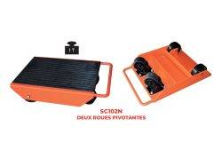 SC N Swivel casters load skates 1000 kg - AMARITE