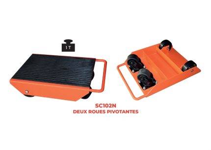 SC N Swivel casters load skates 1000 kg - AMARITE