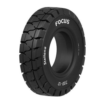 SEB4 Stellana Focus lock black forklift tire - AMARITE