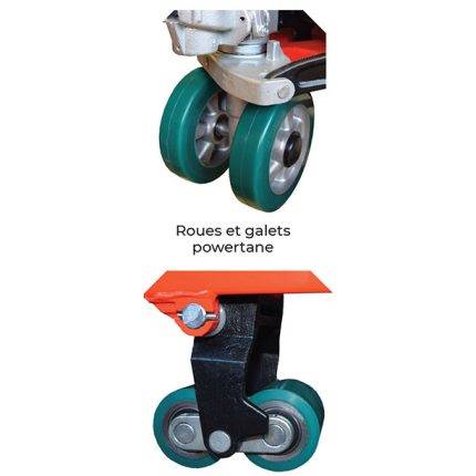 SILENT Manual Silent Pallet Truck 2500kg - AMARITE