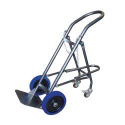 SAC120 Single cylinder hand truck with retractable stand 120 kg - AMARITE