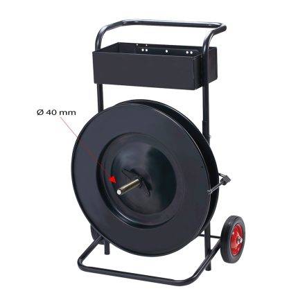 CB720HS PET and steel strapping mobile dispenser - AMARITE