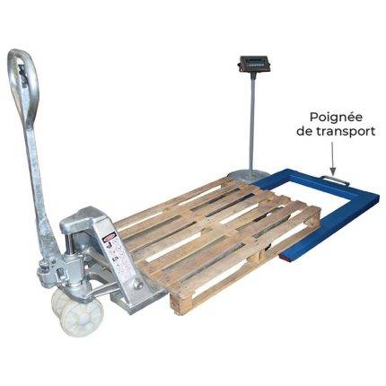 ND U-shape pallet weighing scale 1000 and 2000 kg - AMARITE