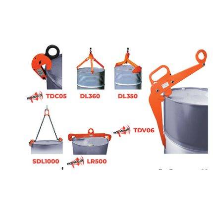 SDL1000 Drum tongs 350 to 1000 kg - AMARITE