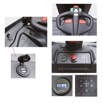 OPL25N Low-level order picker with 2500 kg load capacity - AMARITE