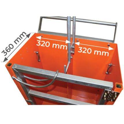 SAC30 Cylinder hand truck with lifting hoist - AMARITE