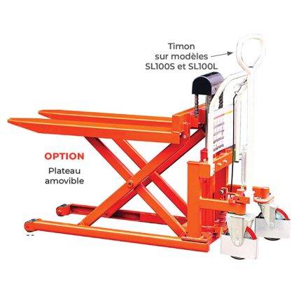 SL Manual skid lifter 500 and 1000 kg - AMARITE