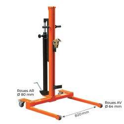 WA30 Hydraulic drum trolley 300 kg - AMARITE
