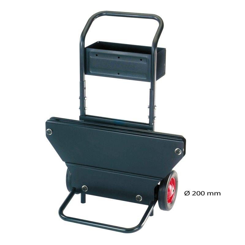 CA653HS Ribbon wound steel strapping mobile dispenser - AMARITE