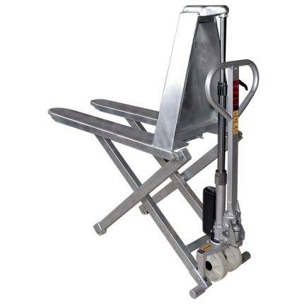 HG540M Galvanized manual scissor lift pallet truck  1000 kg
