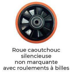 SED Standard shelf trolley 120 kg 2 or 3 shelves - AMARITE