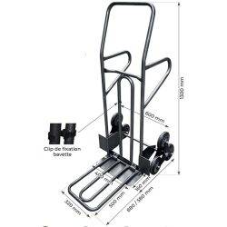 HT250-P Multifunction steel sack truck 250 kg - AMARITE