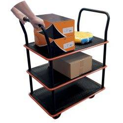 SED Standard shelf trolley 120 kg 2 or 3 shelves - AMARITE