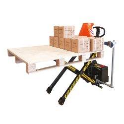 JE Electric scissor lift pallet truck 1000 and 1500 kg - AMARITE