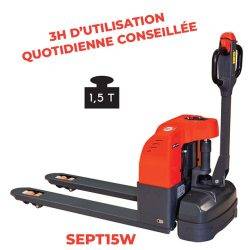 SEPT15 Electric pallet truck 1500 kg - AMARITE