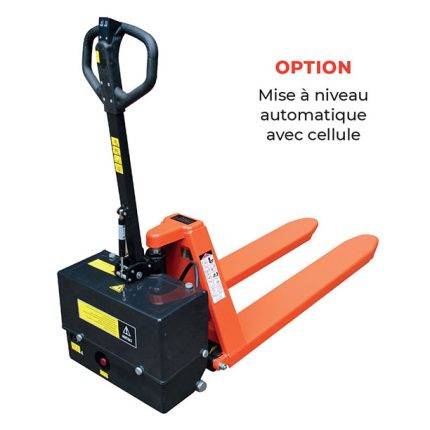 JE Electric scissor lift pallet truck 1000 and 1500 kg - AMARITE