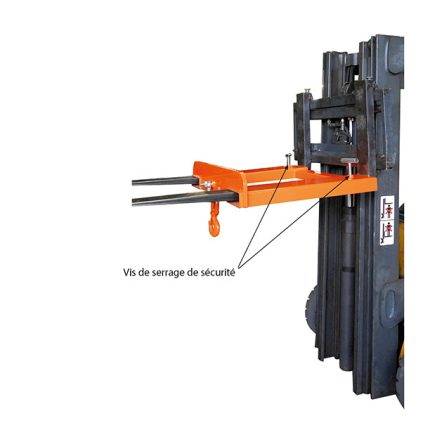 MK L Forklift hoisting hook 1500 to 3000 kg - AMARITE