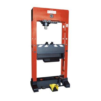 PHP50PLUS Prasa warsztatowa hydropneumatyczna z boczną regulacją cylindra 50 ton - AMARITE
