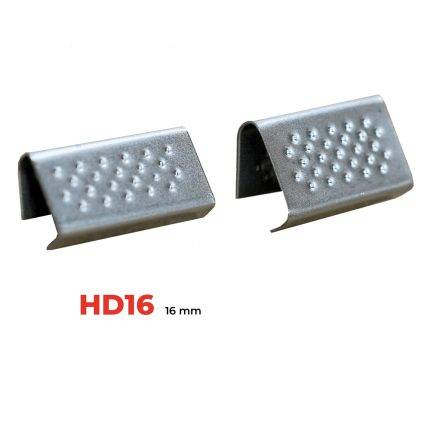 HD16 Metal seals for 16 mm plastic strapping (PP or PET) - AMARITE
