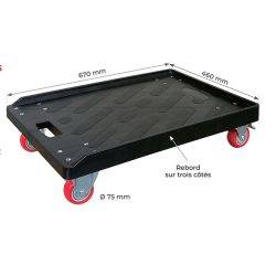 PPR30 Platform dolly 300 kg - AMARITE