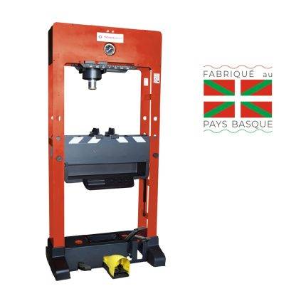 PHP50PLUS Prasa warsztatowa hydropneumatyczna z boczną regulacją cylindra 50 ton - AMARITE