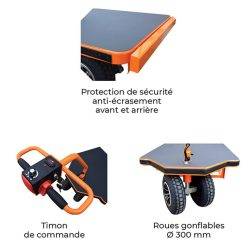 PM80-1 Powered platform truck 800 kg - AMARITE