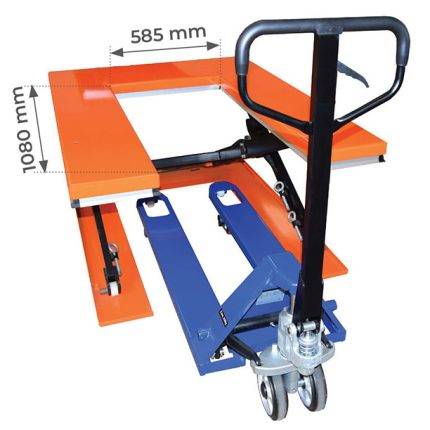 HU U-shaped electric lift table 1000 and 1500 kg - AMARITE