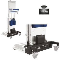 EFT260 Semi-electric stacker with automatic leveling 260 kg - AMARITE