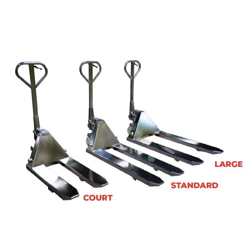 HPESE25S 304 and 316 stainless steel premium manual pallet truck 2500 kg - AMARITE