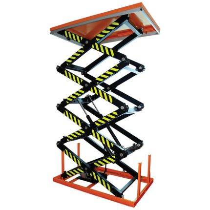 SHF Electric quadruple scissors lift table 400 and 800 kg - AMARITE